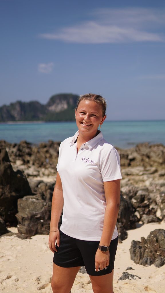 Sofie på Phi phi øerne