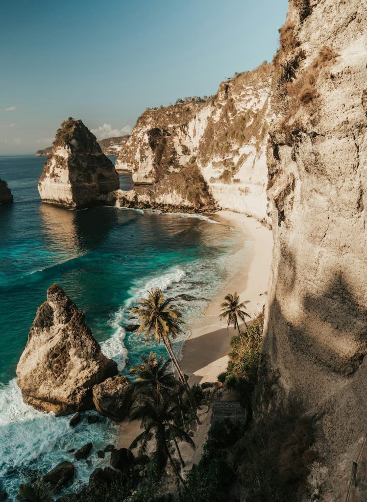 Diamond Beach på Bali